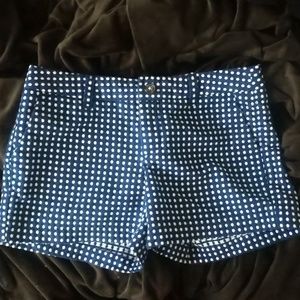 Poka dot shorts